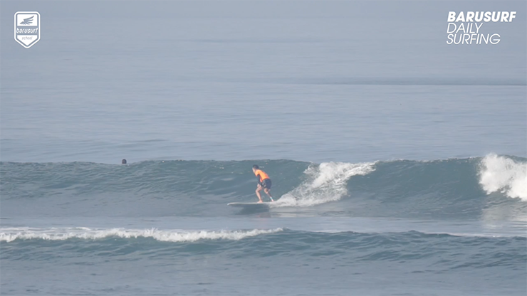 [서핑영상] 롱보드 서핑은 발리 바투볼롱에서~!